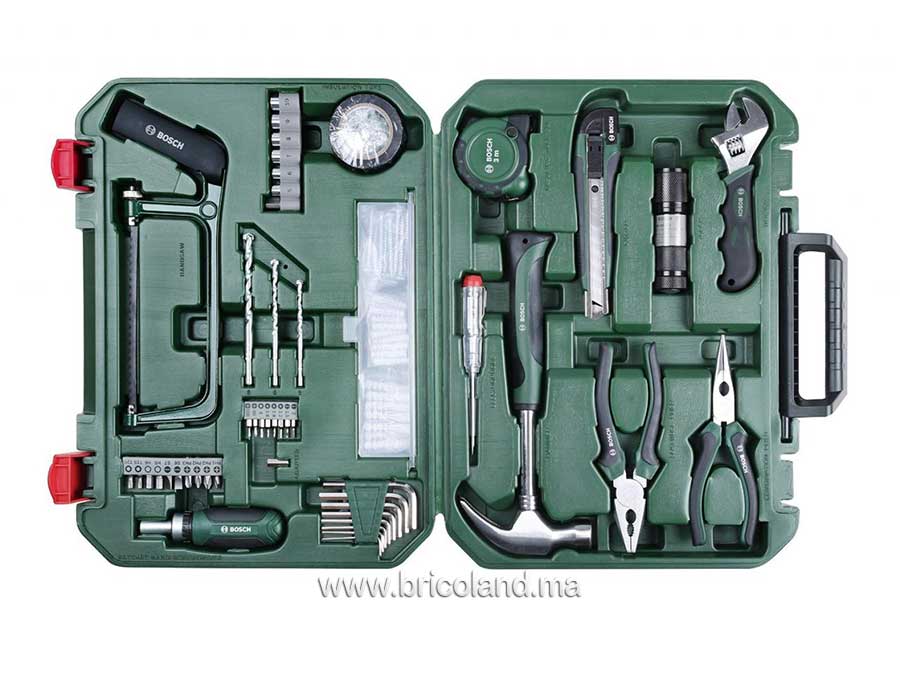 Boite à outils 108 pièces - Bosch-0