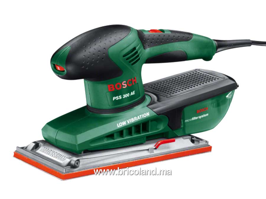 Ponceuse PSS 300 AE + feuille abrasive P120 - Bosch-0