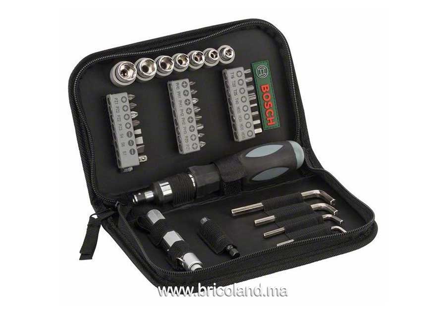 Trousse à outils Promoline 38 pcs - Bosch-0