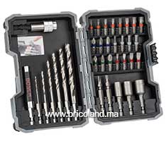 Coffret de forets et embouts de vissage 35 pièces pour bois - Bosch-thumbnail
