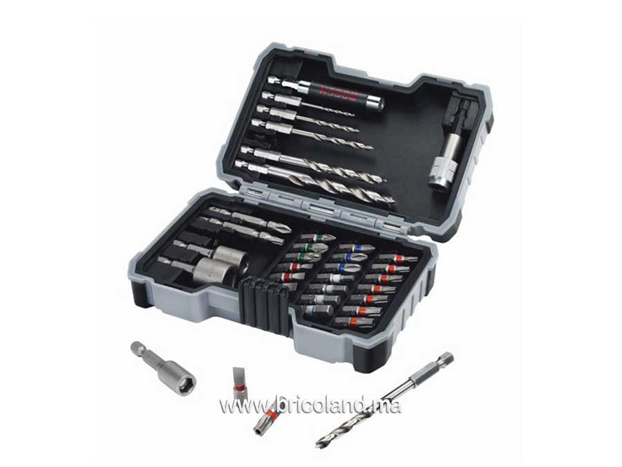 Coffret de forets et embouts de vissage 35 pièces pour bois - Bosch-2461
