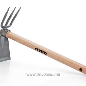 Serfouette panne et fourche 3 dents avec manche - Vito-0