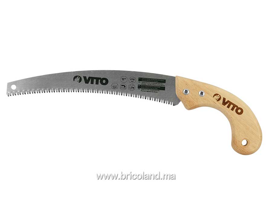 Scie à élaguer dentele 275 mm - Vito-0