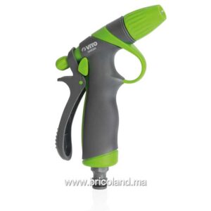 Pistolet d’arrosage réglable avec poignée en caoutchouc - Vito-0
