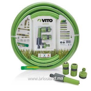 Kit d'arrosage complet avec tuyau 25m - Vito-0