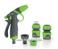Kit pistolet d'arrosage avec manche caoutchouc - Vito-thumbnail