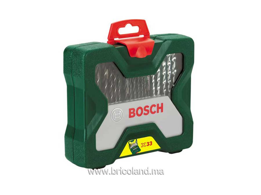 Coffret de forets et embouts Titane 33 pcs - Bosch-3305