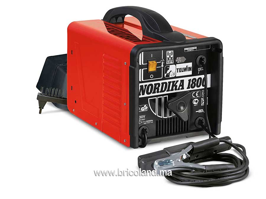 Poste à souder Nordika 1800 MMA 2.5Kw 140A - Telwin-0
