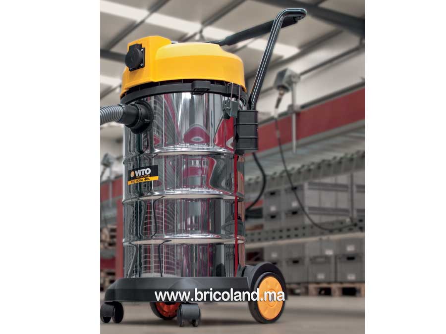 Aspirateur eau et poussière 1200 w / 40 L - Vito-2876