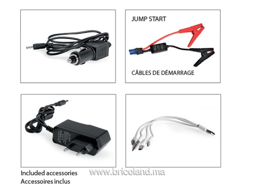 Booster de démarrage 8000 mAh - Vito-2889