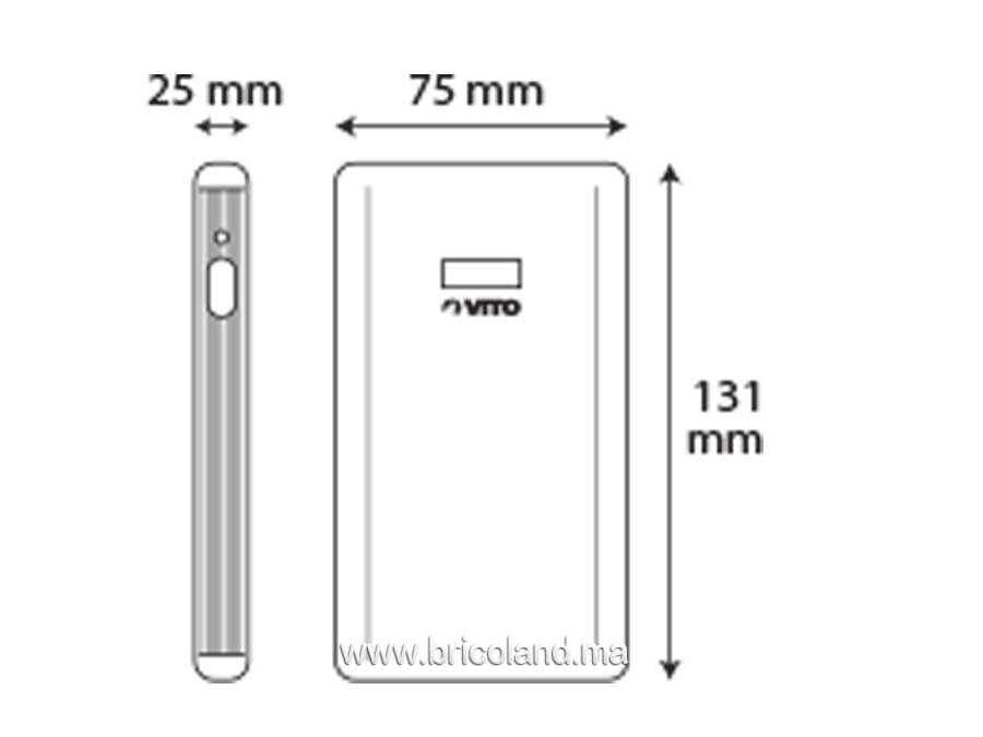 Booster de démarrage 8000 mAh - Vito-2892