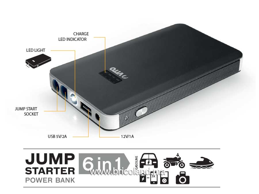 Booster de démarrage 8000 mAh - Vito-0