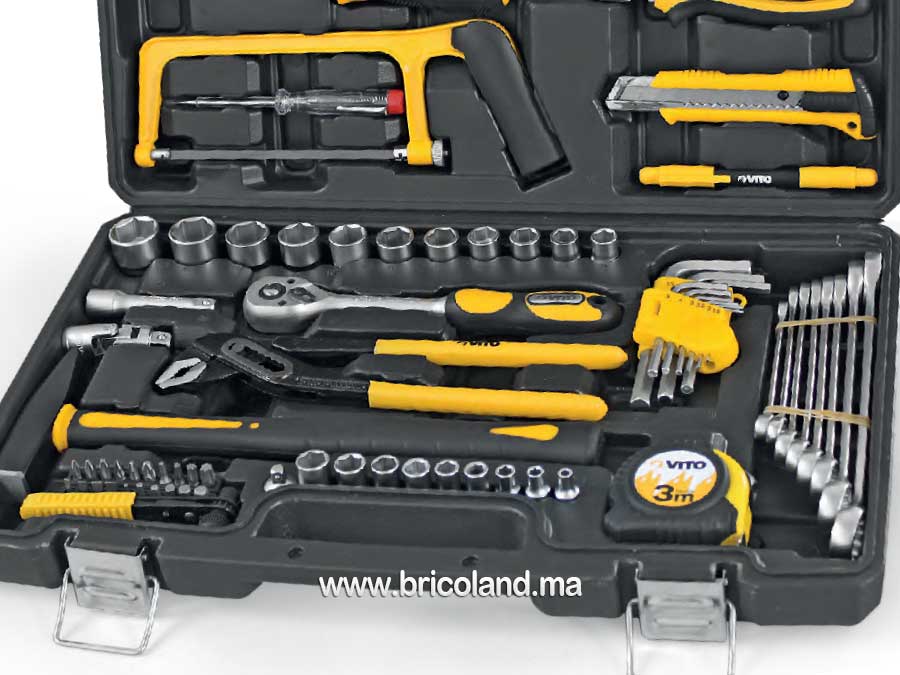 Boîte à outils 79 pièces - Vito-2813