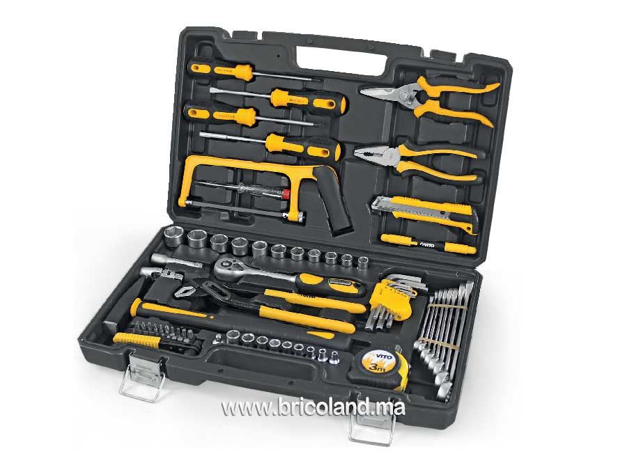 Boîte à outils 79 pièces - Vito-0