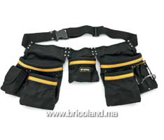 Ceinture porte-outils double en nylon - Vito-thumbnail