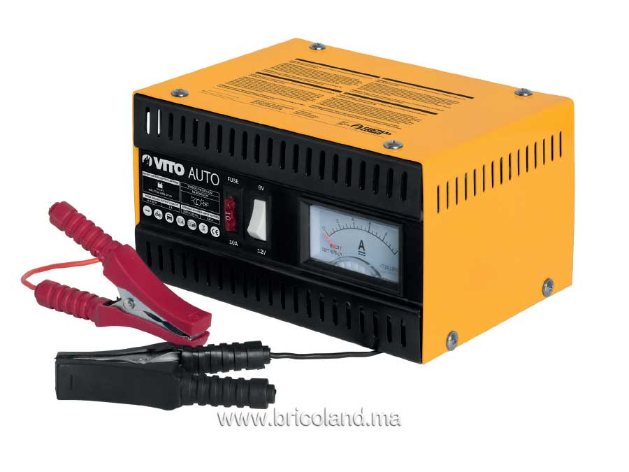 Chargeur de batterie 6/12 V 7A - Vito-0