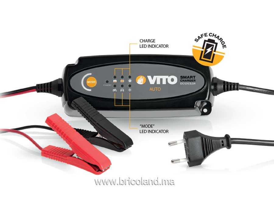 Chargeur de batterie intelligent 12 V - Vito-0