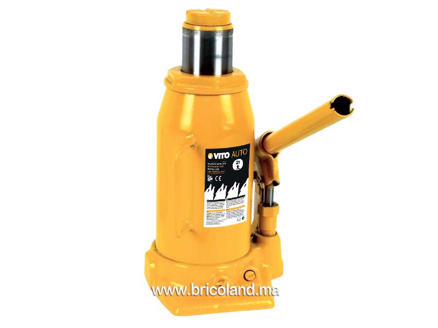 Cric-bouteille hydraulique 4 tonnes - Vito-0
