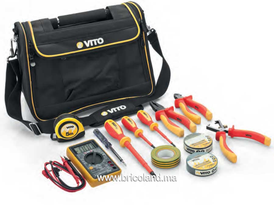 Sac à outils d’électricien - 12 pièces - Vito-0