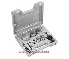 Set de 6 scies-trépans et 3 accessoires HSS Bimétal ø 22 à 64 mm - Bosch-thumbnail