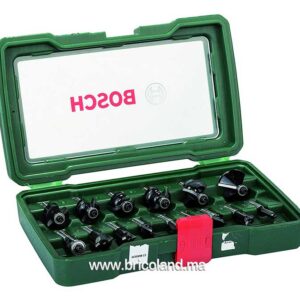 Coffret de 15 fraises Queue 8 mm - Bosch-0