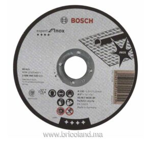 Disque à tronçonner - à moyeu plat Expert for Inox - 125 mm, 1,6 mm - Bosch-0