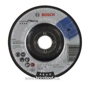 Meule à ébarber à moyeu déporté Expert for Metal Ø 125mm, épaisseur 6mm BOSCH-0