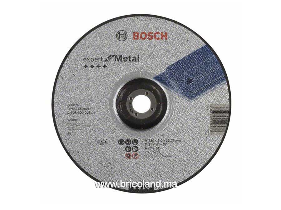 Disque à tronçonner à moyeu déporté Expert for Metal Ø 230 mm - BOSCH-0