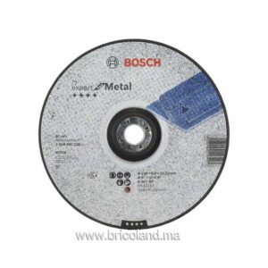 Meule à ébarber à moyeu déporté Expert for Metal Ø 230mm, épaisseur 6mm - Bosch-0