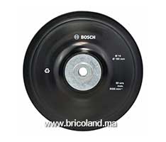 Plateau de ponçage Ø 180mm pour disques abrasifs sur fibres - Bosch-thumbnail