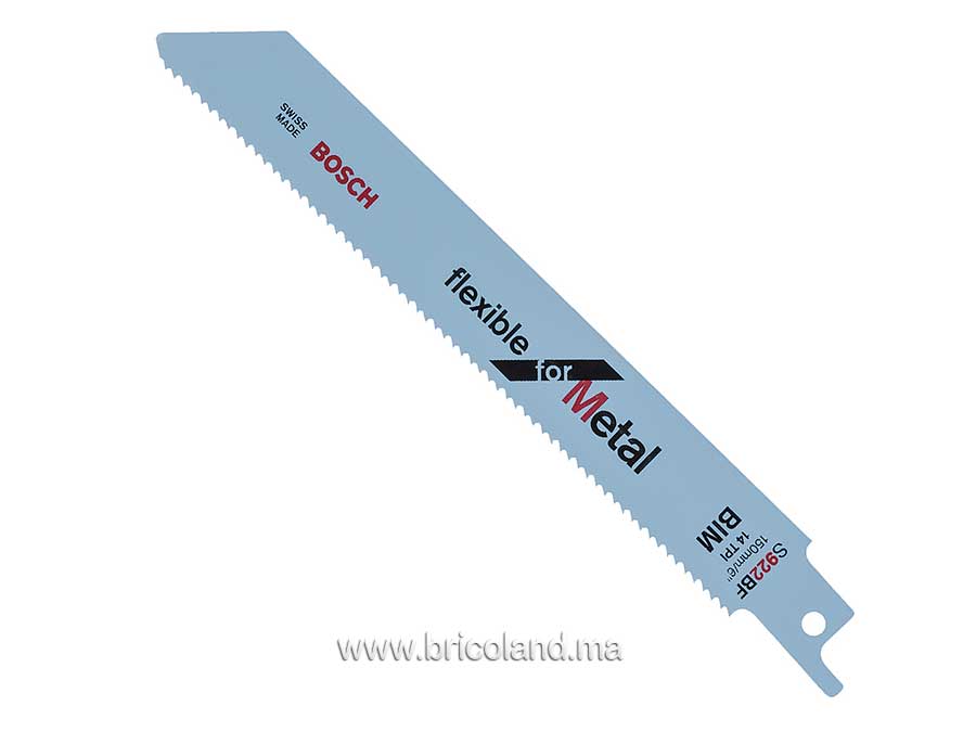 Lame de scie sabre pour métal S 922 BF - 2 pièces - Bosch-3121