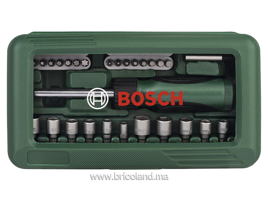 Coffret de vissage 46 pièces - Bosch-7977