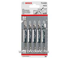 Lame de scie sauteuse pour bois T 144 D HCS 5 pièces - Bosch-thumbnail