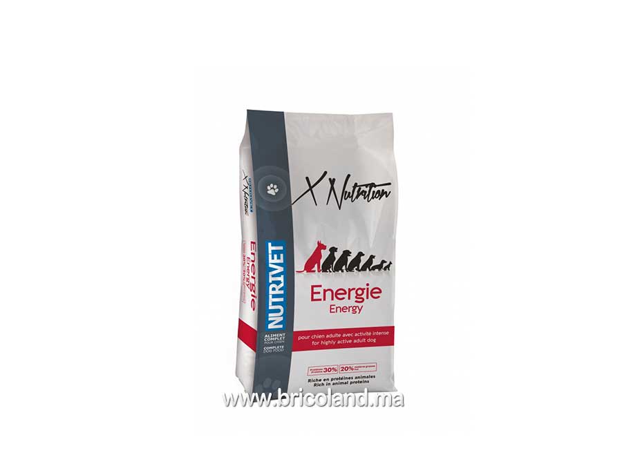 Croquettes pour chien X Energy 30/20 20Kg - Nutrivet-0