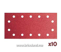 Feuille abrasive 10 pièces 115 x 230 mm G60 Eco pour Bois - Bosch-thumbnail