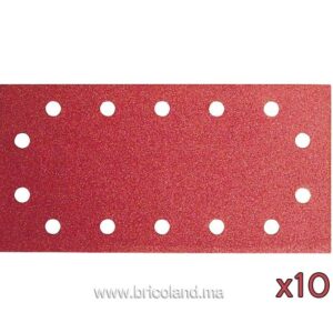 Feuille abrasive 10 pièces 115 x 230 mm G60 Eco pour Bois - Bosch-0