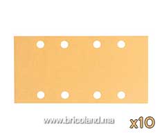Feuille abrasive 10 pièces 93 x 186 mm G60 Meilleur pour Bois - Bosch-thumbnail