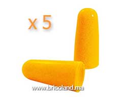 Bouchon d'oreille jetable 5 paires-thumbnail