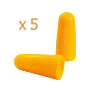 Bouchon d'oreille jetable 5 paires-0