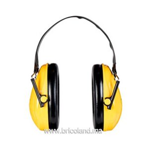 Casque anti-bruit pliable jaune-0