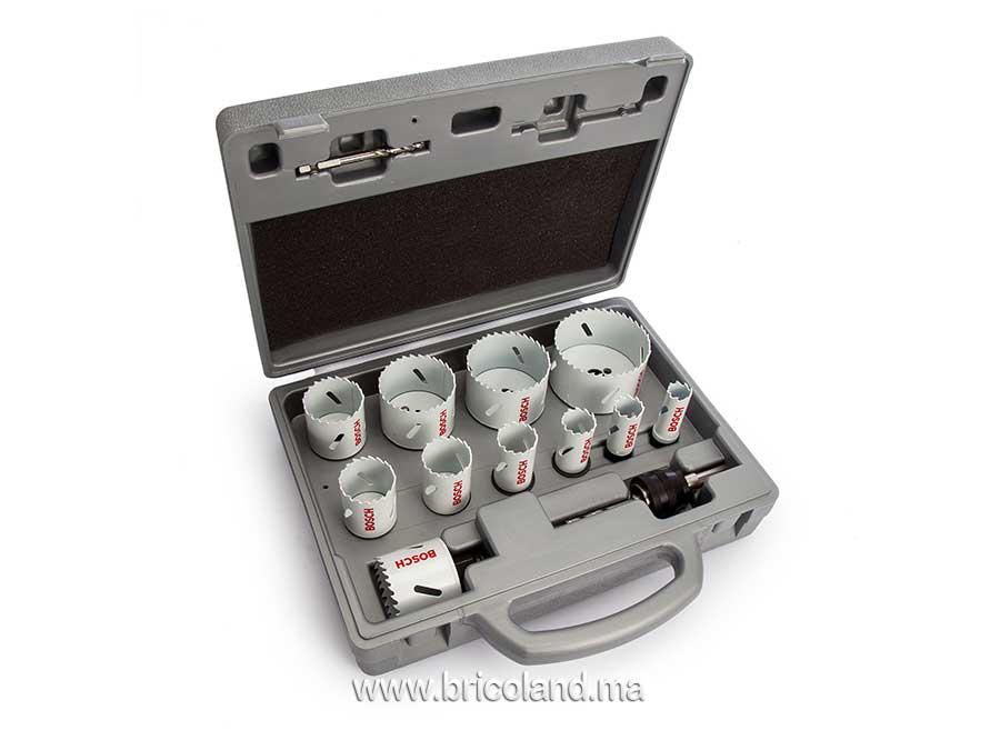 Coffret Scie cloches Bimetal pour bois et métal de 19 à 76 mm - Bosch-0