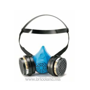 Masque de protection respiratoire double cartouche -0
