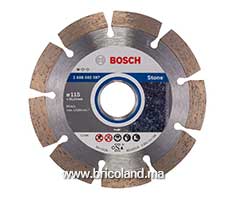 Disque à tronçonner diamanté Standard pour Pierre - 115 x 22,23 x 1,6 x 10 mm - Bosch-thumbnail