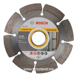 Disque à tronçonner diamanté Standard pour Universel - 115 x 22,23 x 1,6 x 10 mm - Bosch-0