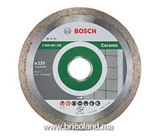Disque à tronçonner diamanté Standard pour Céramique - 125 x 22,23 x 1,6 x 7 mm - Bosch-thumbnail