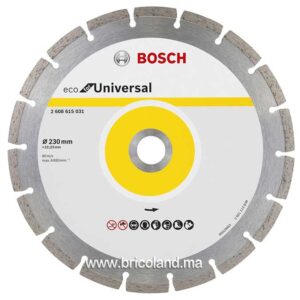 Disque à tronçonner diamanté Eco Universel - 230 x 22,25 mm - Bosch-0