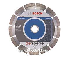 Disque à tronçonner diamanté Standard pour Pierre - 180 x 22,23 x 2 x 10 mm - Bosch-thumbnail