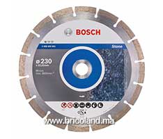 Disque à tronçonner diamanté Standard pour Pierre - 230 x 22,23 x 2,3 x 10 mm - Bosch-thumbnail