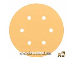 Disque abrasif 5 pièces 150mm G240 Meilleur pour Bois - Bosch-thumbnail