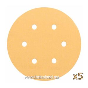 Disque abrasif 5 pièces 150mm G120 Meilleur pour Bois - Bosch-0